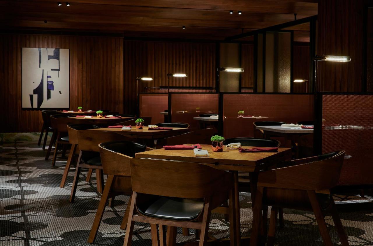 北京大兴国际机场木棉花酒店 外观 照片 Interior of the restaurant