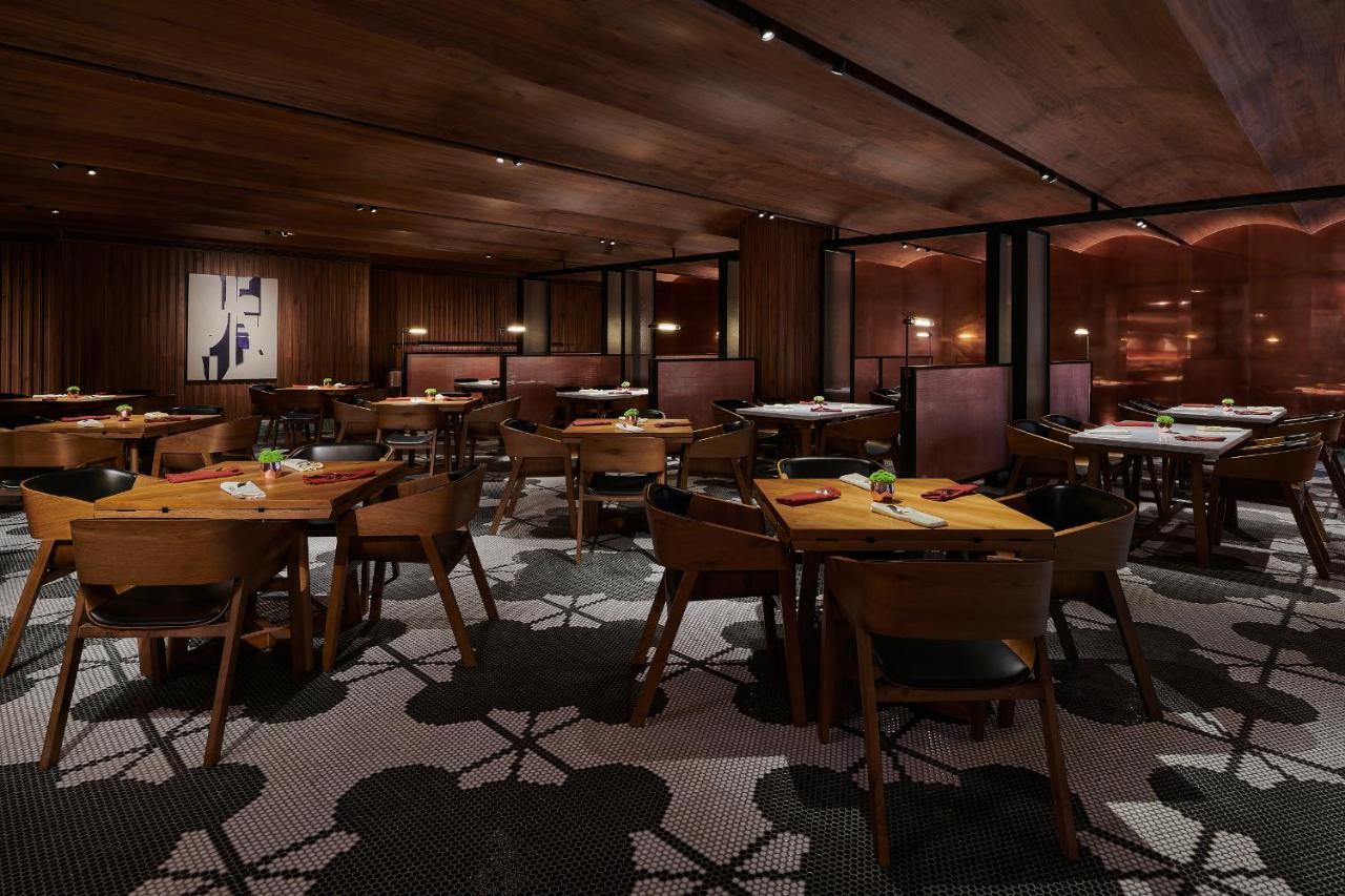 北京大兴国际机场木棉花酒店 外观 照片 Interior of the restaurant