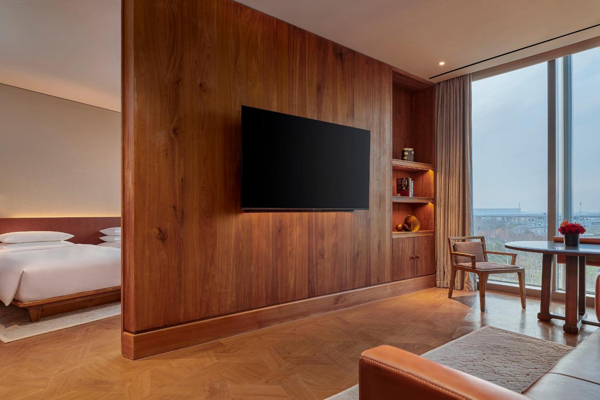 北京大兴国际机场木棉花酒店 外观 照片 A suite at the hotel